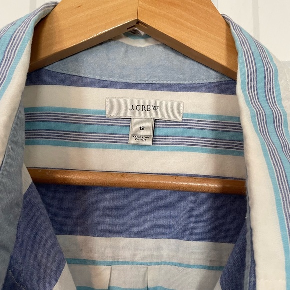 Retro J. Crew Monaco Multistripe Popover Tunic - Picture 5 of 9